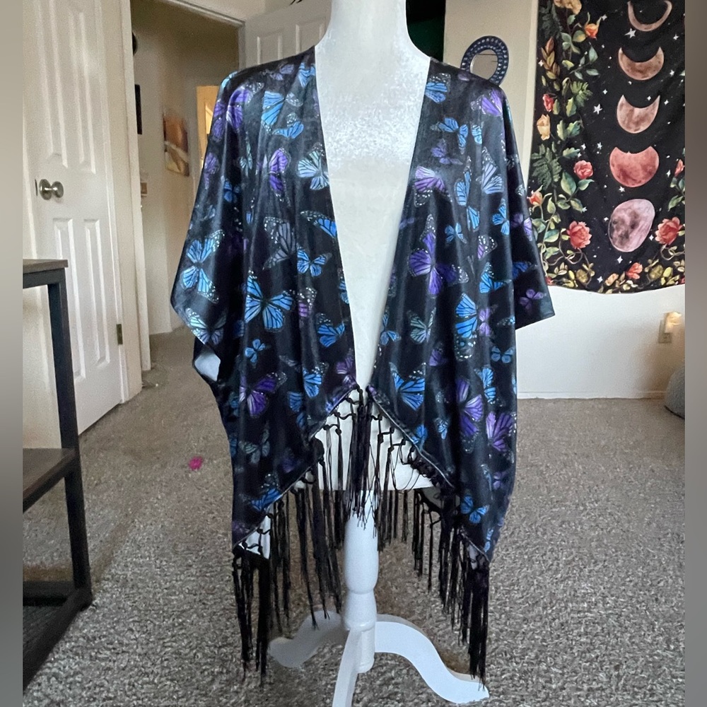 Hot Topic butterfly shawl